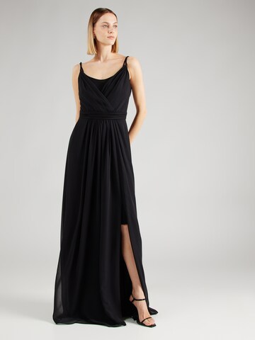 STAR NIGHT Evening dress in Black: front