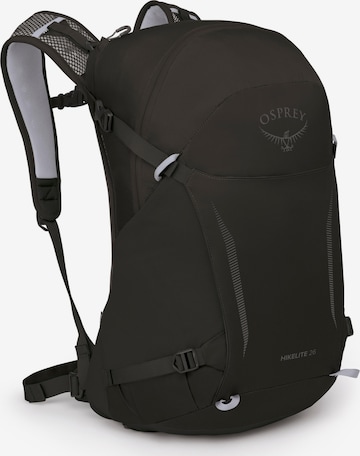 Osprey Sports Backpack 'Hikelite 26' in Black: front