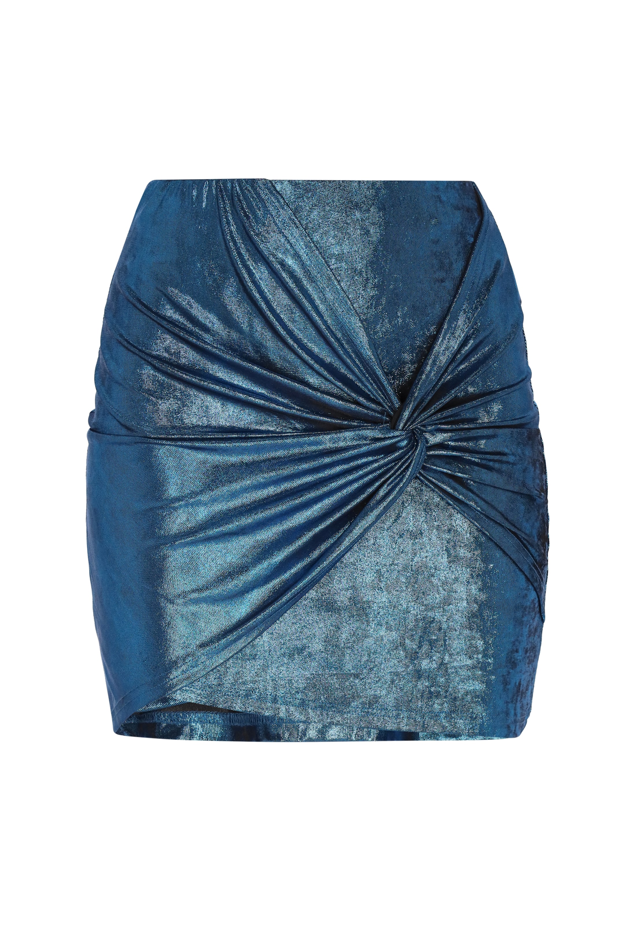 faina - Falda 'Festive' en azul: frente