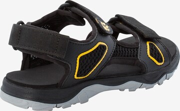 JACK WOLFSKIN Sandals 'Taraco' in Black