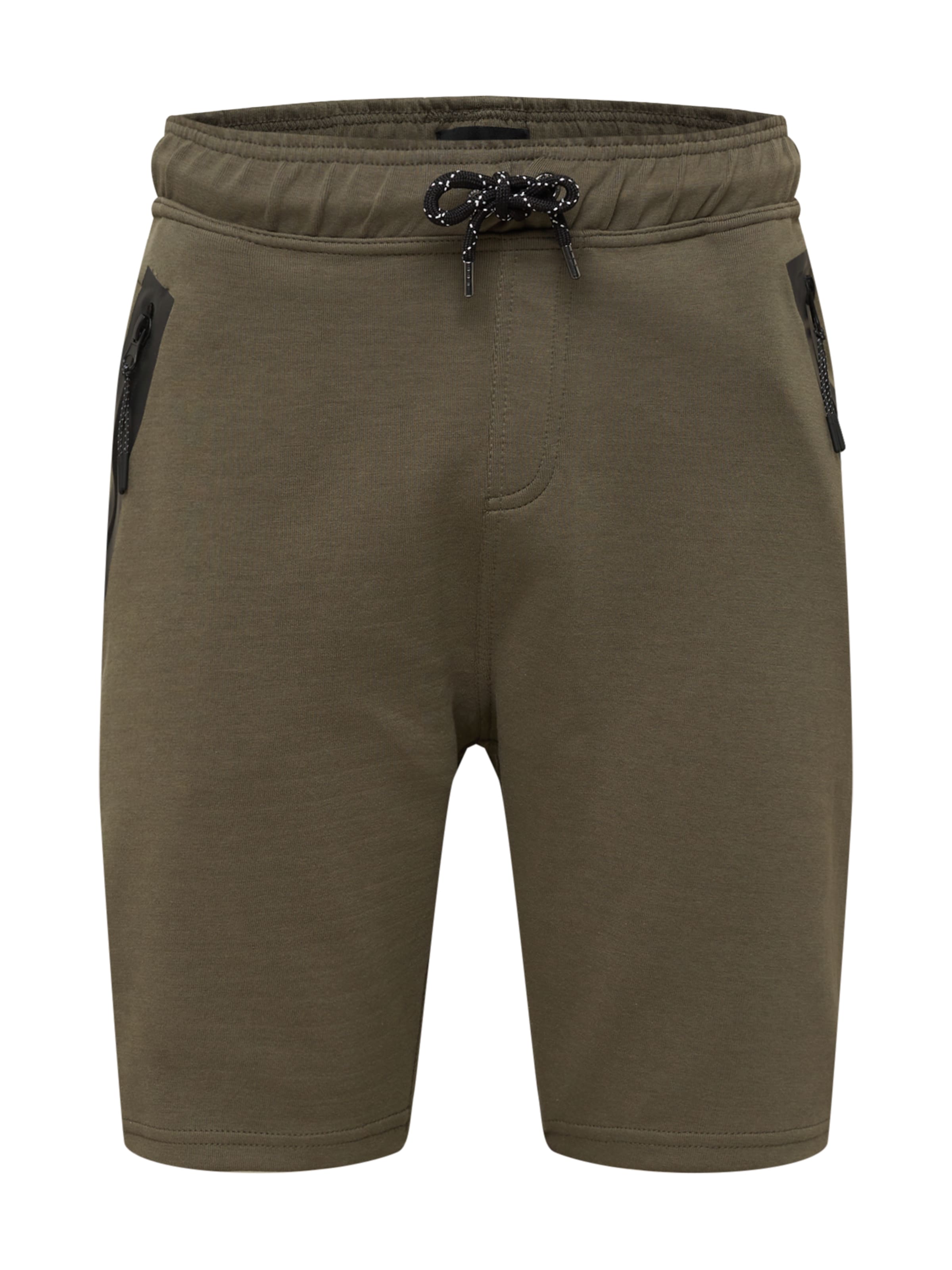 Regular Pantalon 'BRAGA' Cars Jeans en vert : devant