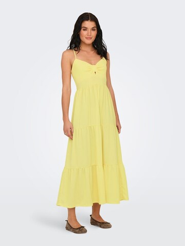 Robe d’été 'JDYONA' JDY en jaune