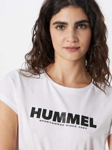 Hummel - Camisa funcionais 'Legacy' em branco