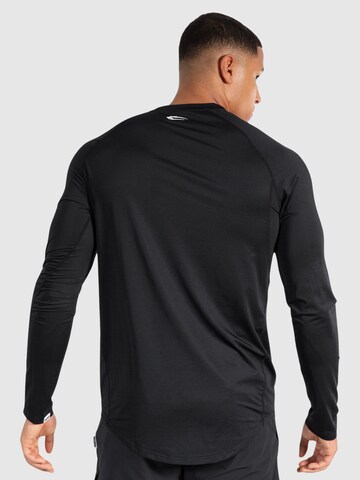 T-Shirt 'Powerfit' Smilodox en noir