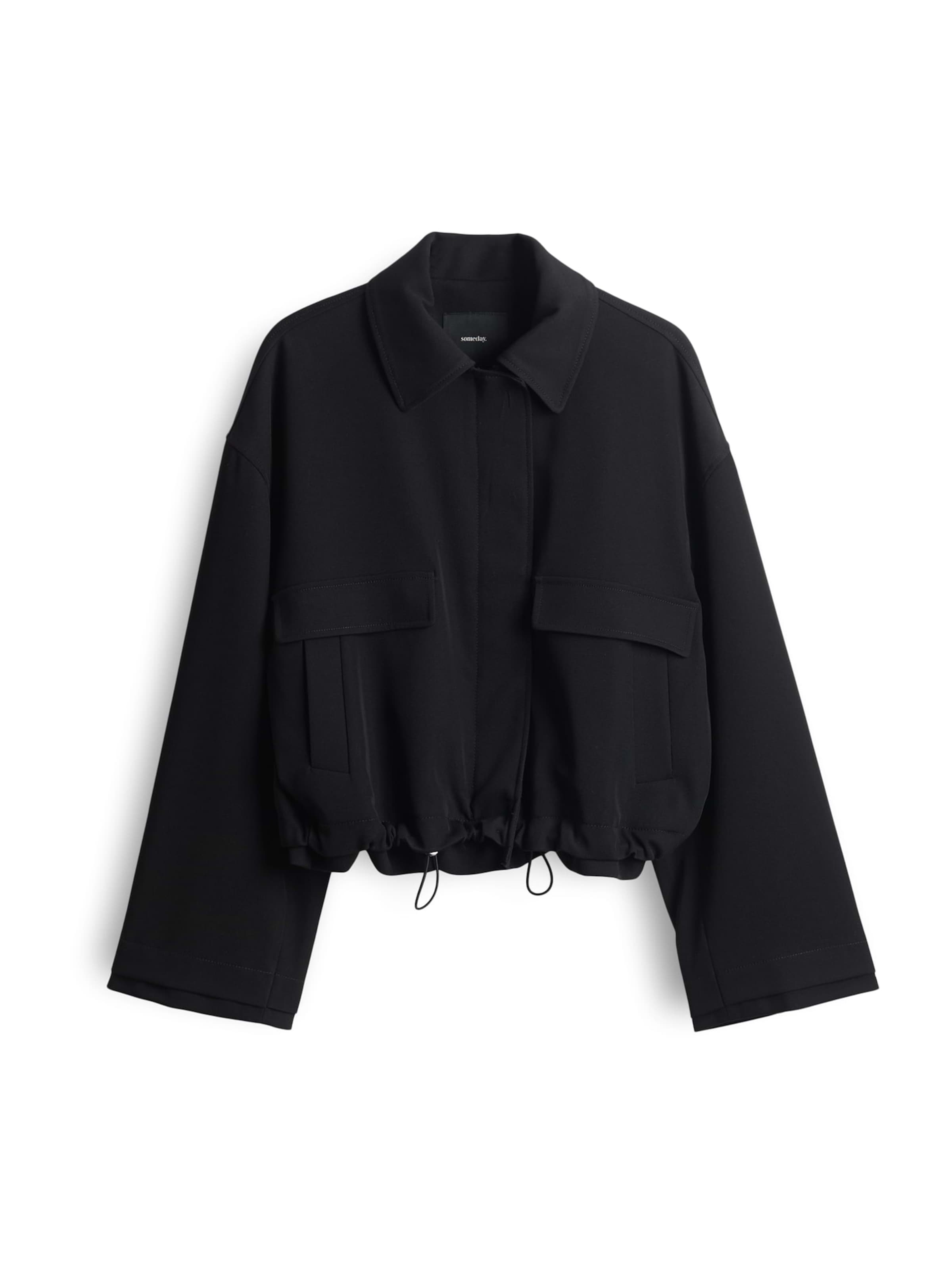 Veste mi-saison 'Nousa' Someday en noir : devant