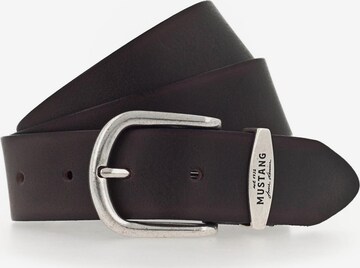 Ceinture MUSTANG en marron : devant