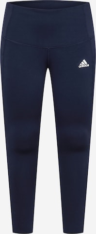 ADIDAS PERFORMANCE Spodnie sportowe w kolorze niebieski: przód
