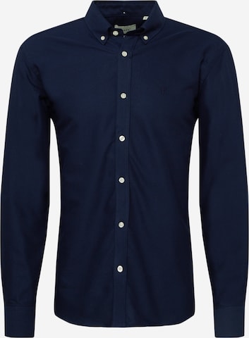forét Regular fit Overhemd in Blauw: voorkant