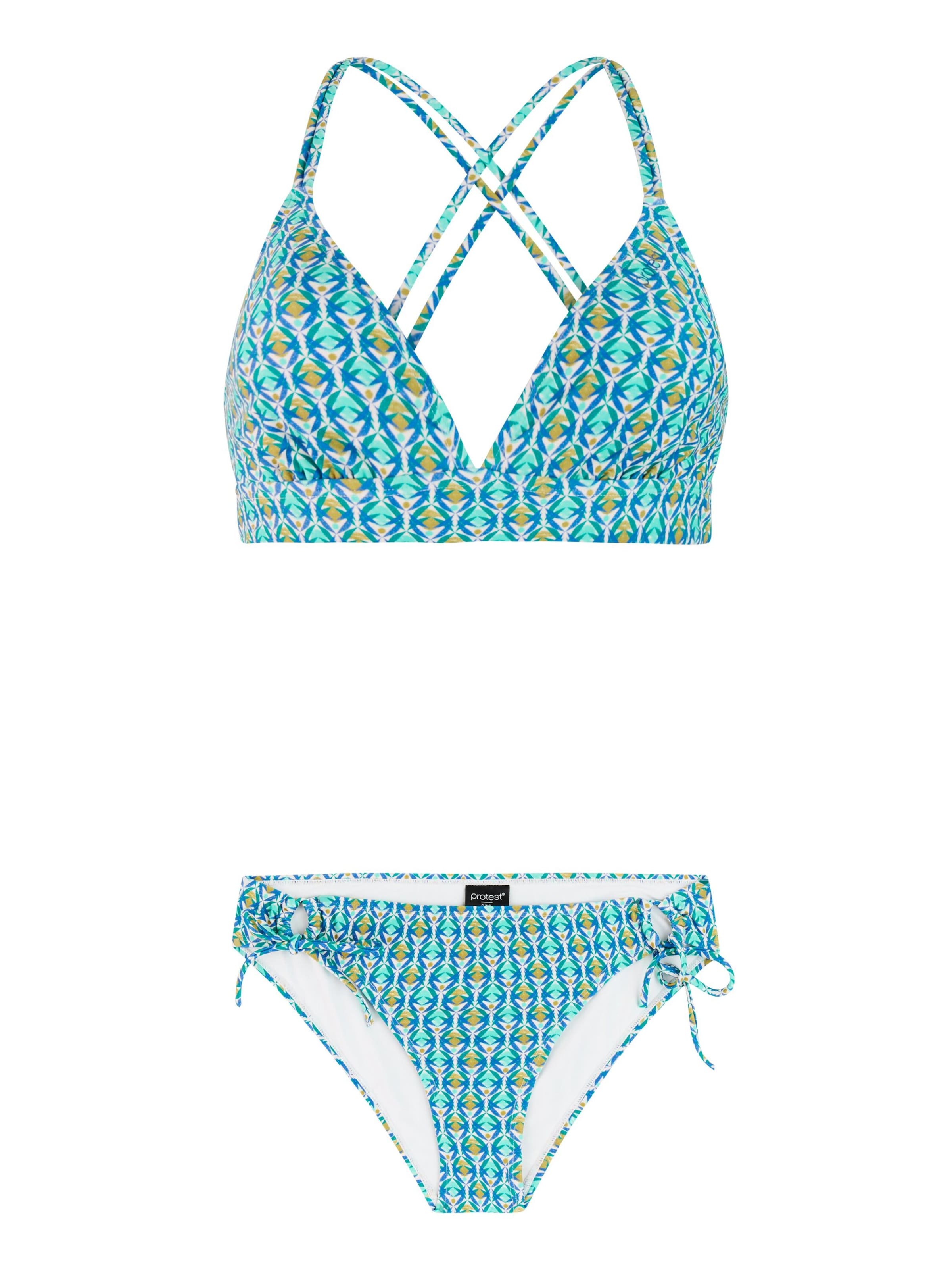 PROTEST Bikini 'PRTLock' in Blauw: voorkant