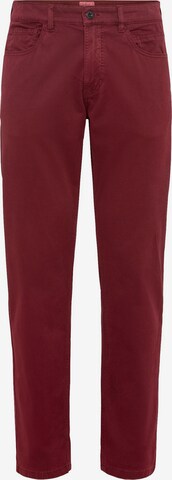 CAMEL ACTIVE Pants in Red: front