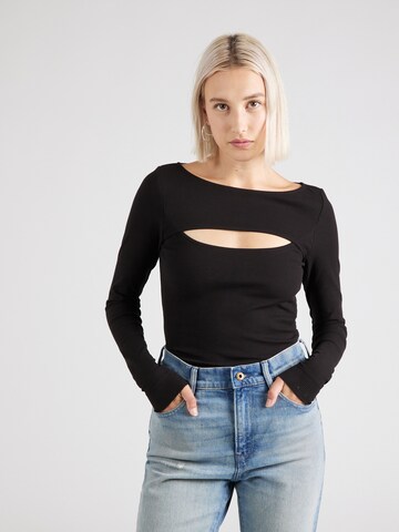 T-shirt G-STAR en noir : devant