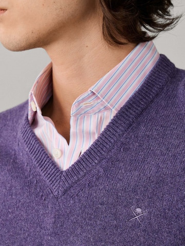 Hackett London Pullover in Lila