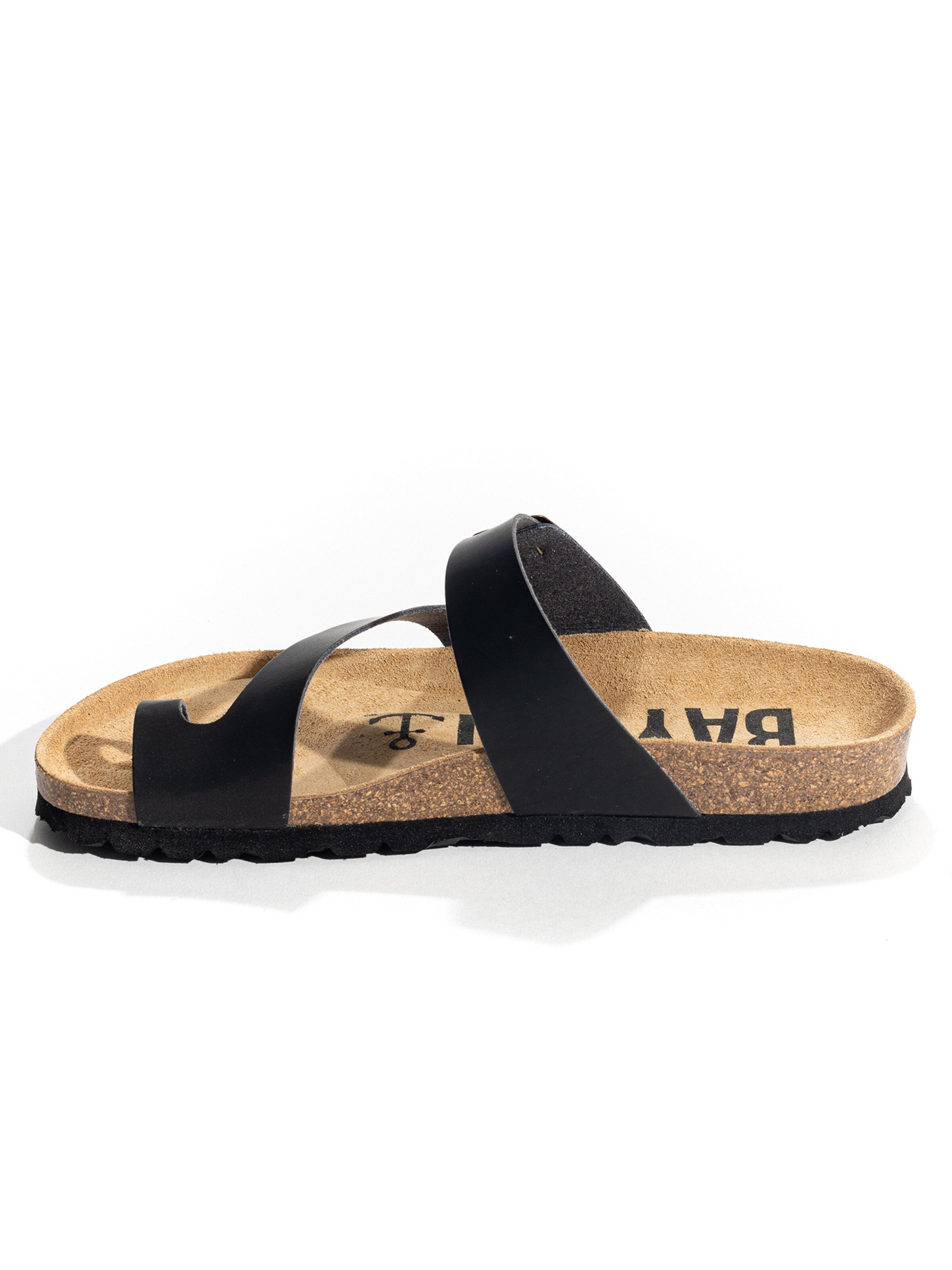 BaytonNatikače s potpeticom 'Biscaye' - crna boja