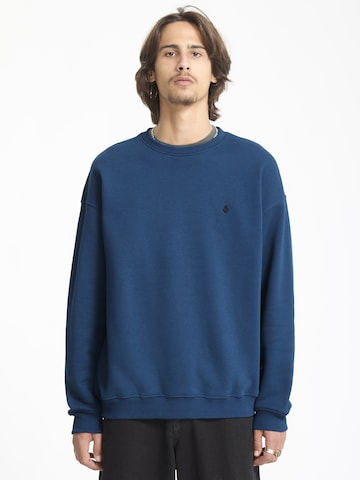Sweat-shirt 'Single Stone' Volcom en bleu : devant