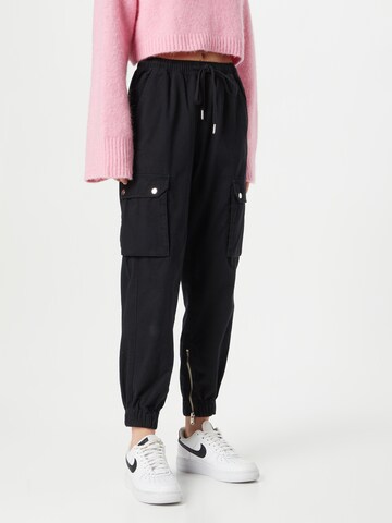 Oasis Tapered Hose in Schwarz: Vorderseite