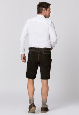 STOCKERPOINT Regular Trachtenhose 'OLIVER' in Braun