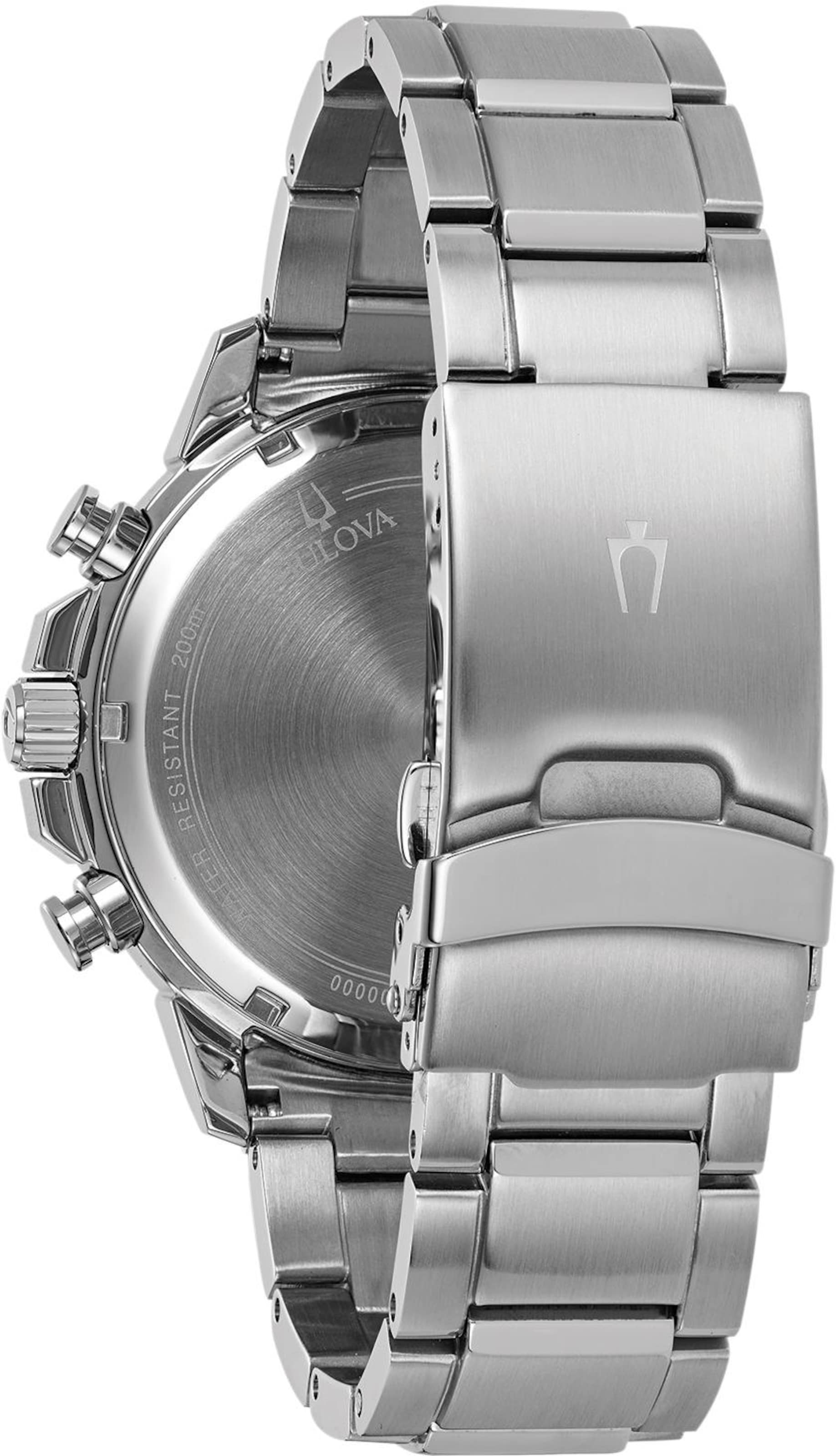 Bulova Analog Watch in Silver