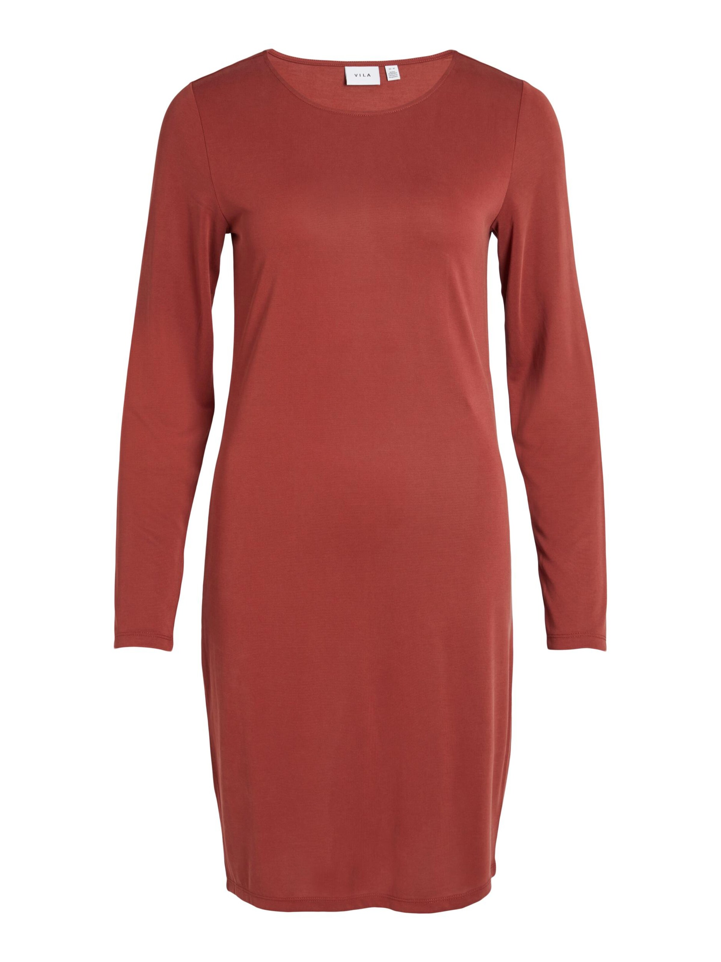 VILA Obleka | rdeča barva: sprednja stran