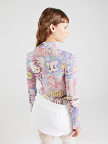 GCDS Shirt Bodysuit 'HELLO KITTY' in Mixed colors