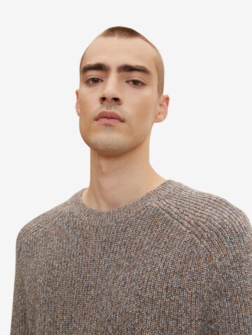 TOM TAILOR Pullover in Braun