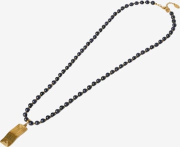 THE GEM STORIES JEWELRY Ketju 'Midnight Geometry Necklace' värissä musta: etupuoli