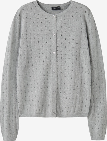 LMTD Strickjacke in Grau: Vorderseite