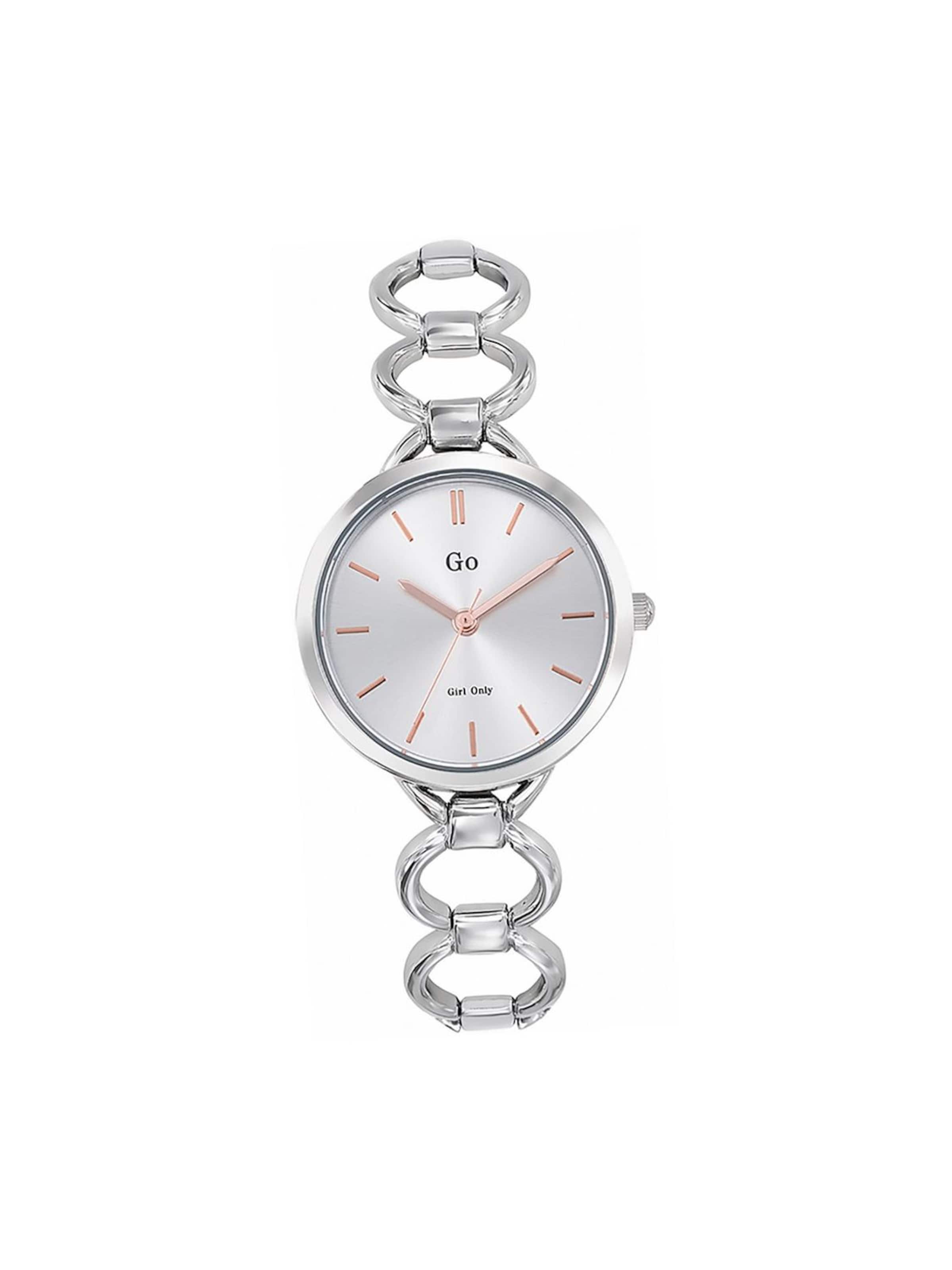 GO GirlOnly Analog watch in Silver: front