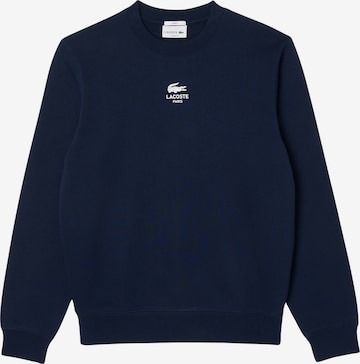 LACOSTE Sweatshirt in Blau: Vorderseite