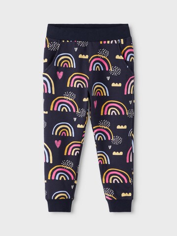 NAME IT Tapered Hose 'Rainbow' in Blau