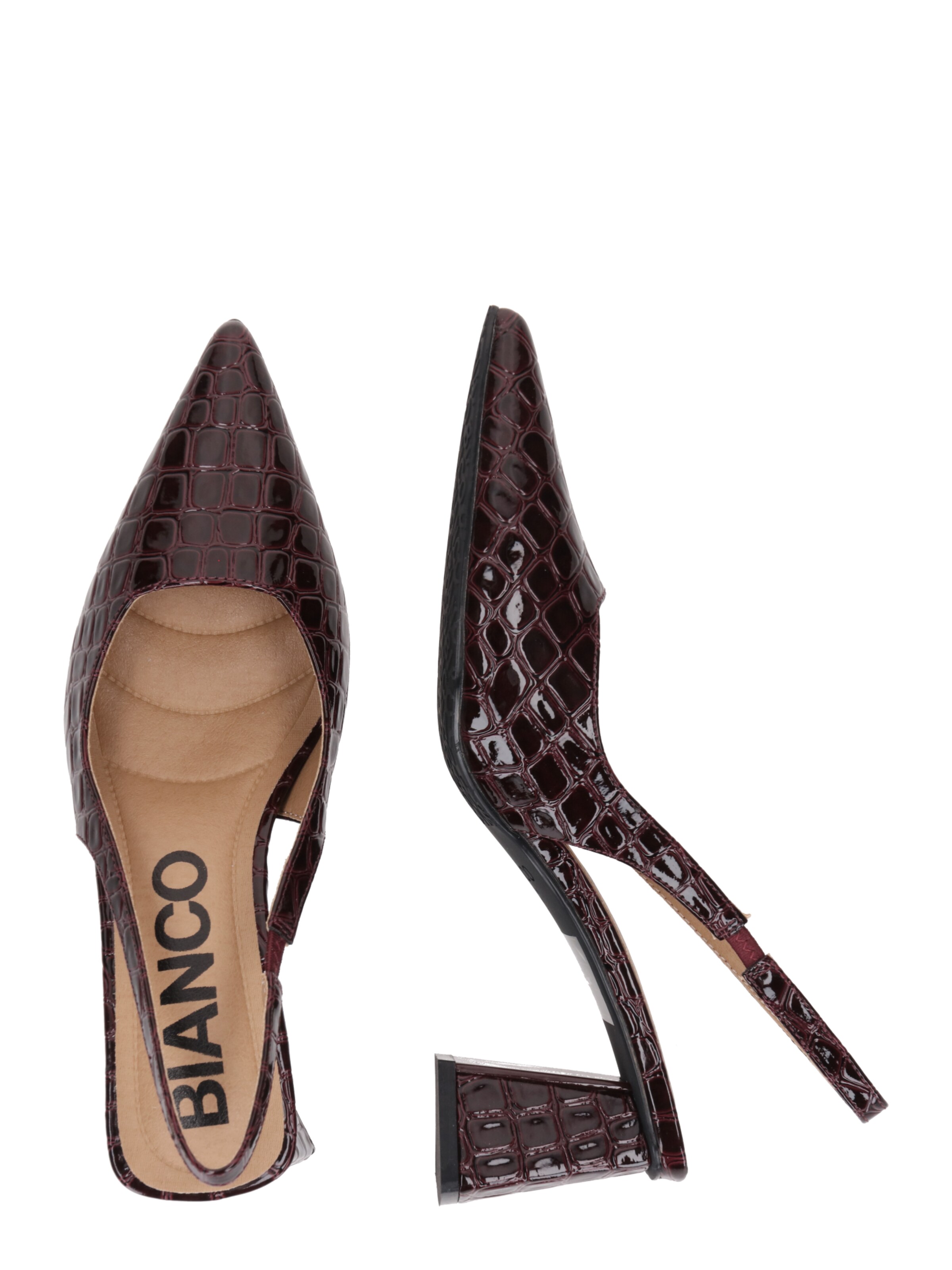 Bianco Slingback pumps 'Maralyn' in Red