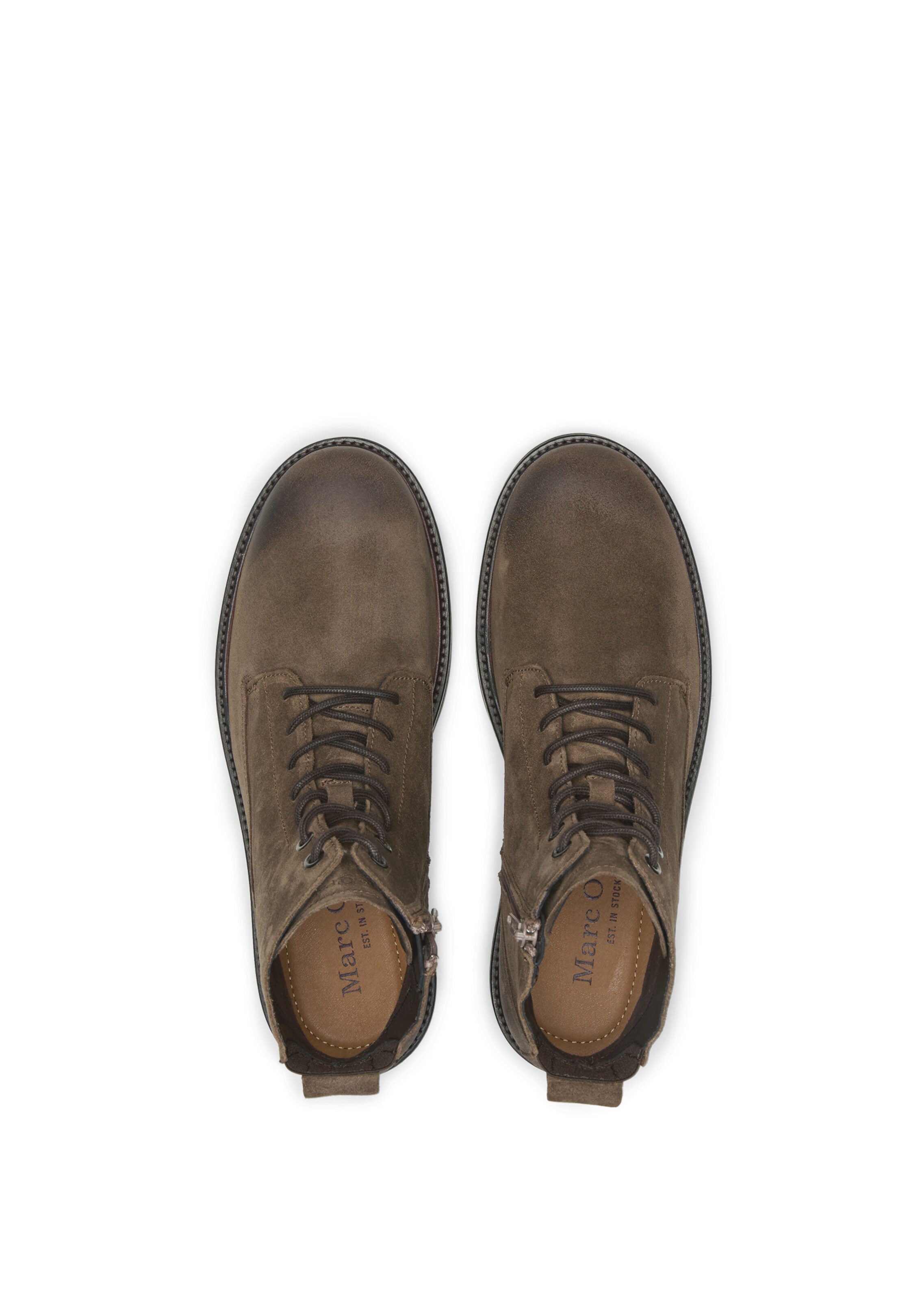 Marc O'Polo Lace-up boots 'Rony' in Brown