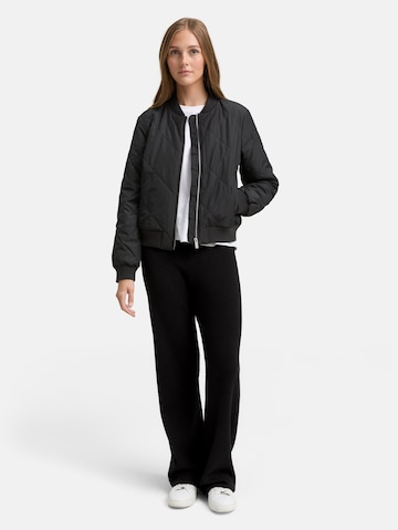 TOM TAILOR DENIM Regular Hose in Schwarz
