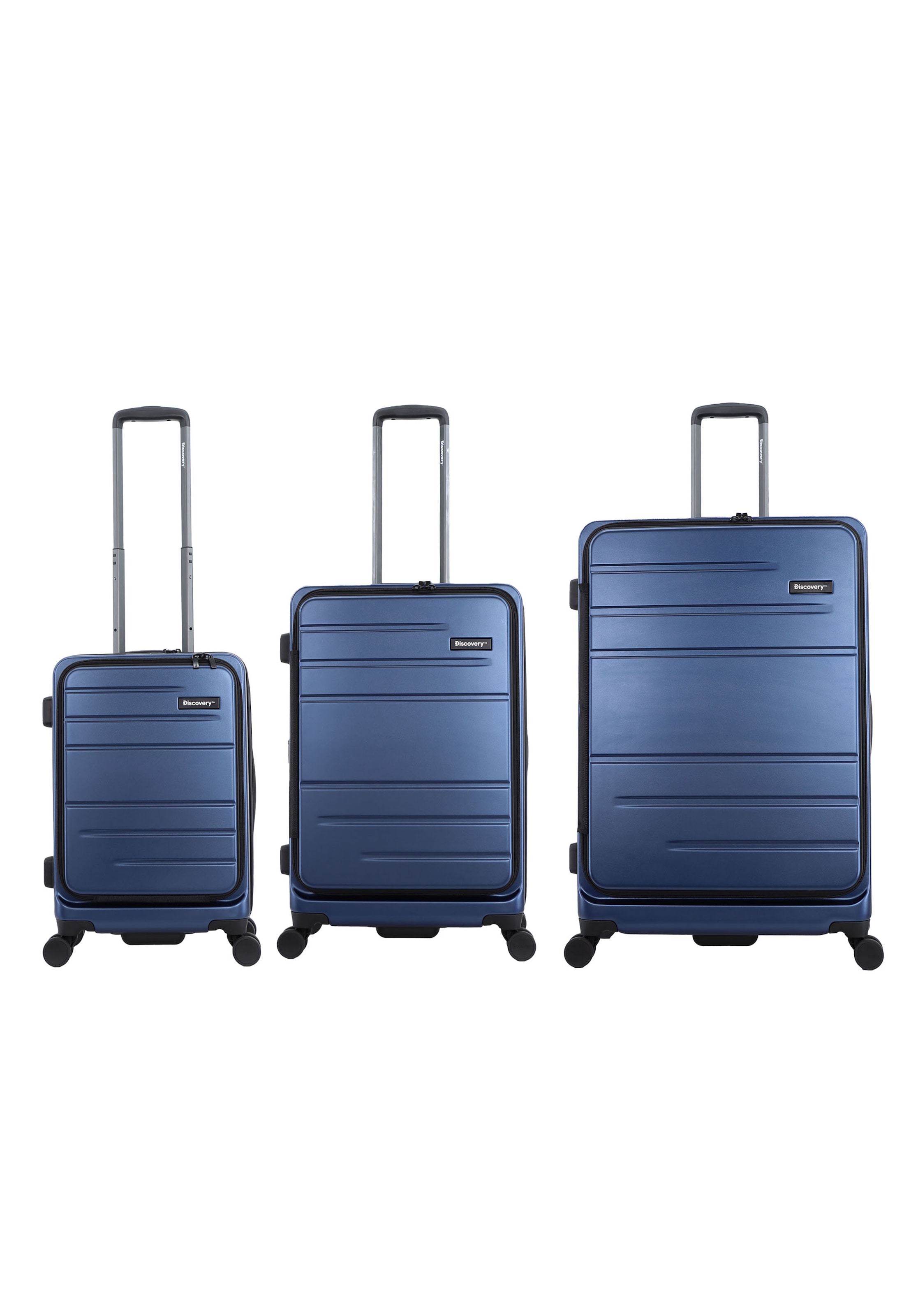 Discovery Koffer-Set 'Patrol' in Blau: Vorderseite