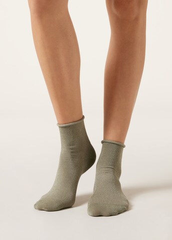 CALZEDONIA Socken in Grün: Vorderseite