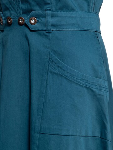 Queen Kerosin Dress in Blue