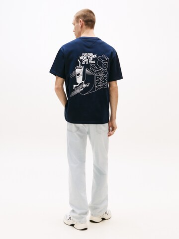 Tommy Jeans Shirt in Blue: front