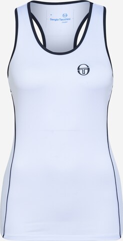 Sergio Tacchini Спортивный топ в Белый: спереди