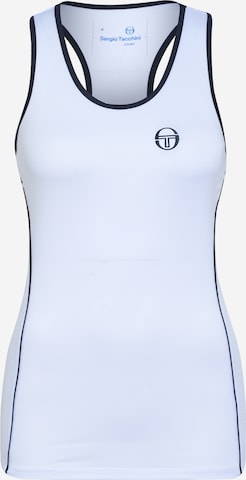 balta Sergio Tacchini Sportiniai marškinėliai be rankovių: priekis