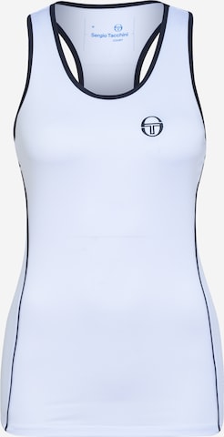 Sport top de la Sergio Tacchini pe alb: față