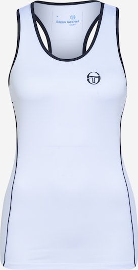 Sergio Tacchini Sportski top u mornarsko plava / bijela, Pregled proizvoda