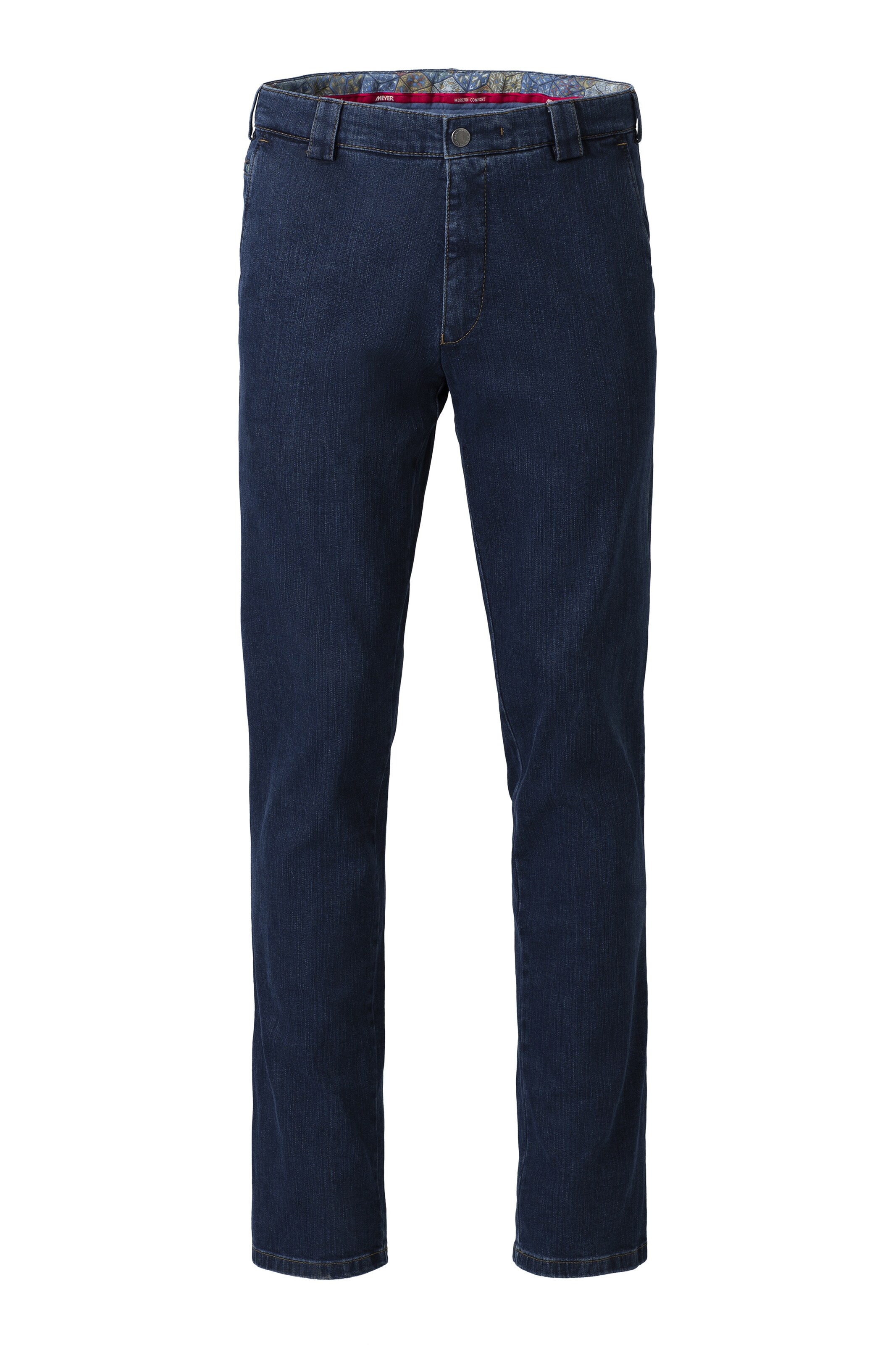 MEYER Slimfit Jeans 'Roma' in Blauw: voorkant