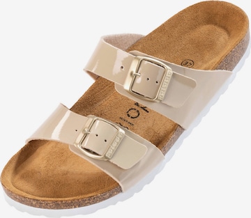Mule 'Samos ' Palado en beige : devant