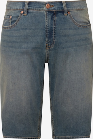 Ulla Popken Loosefit Jeans in Blauw: voorkant