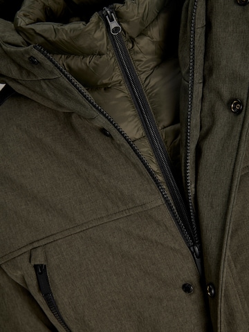 JACK & JONES Přechodová parka 'Clark' – zelená