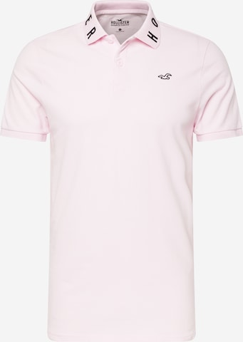 HOLLISTER - Camiseta en rosa: frente