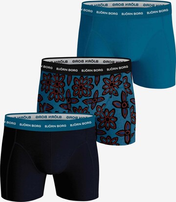 Pantaloncini intimi sportivi di BJÖRN BORG in blu: frontale