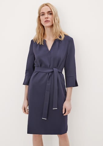 s.Oliver BLACK LABEL Kleid in Blau: Vorderseite