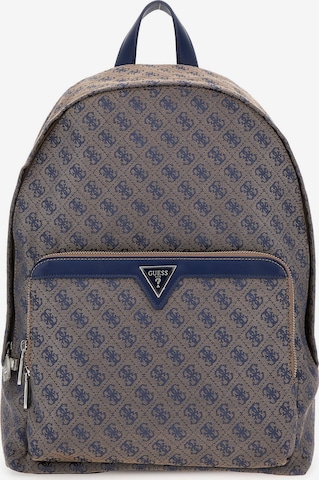 GUESS Backpack 'Milano' in Brown: front