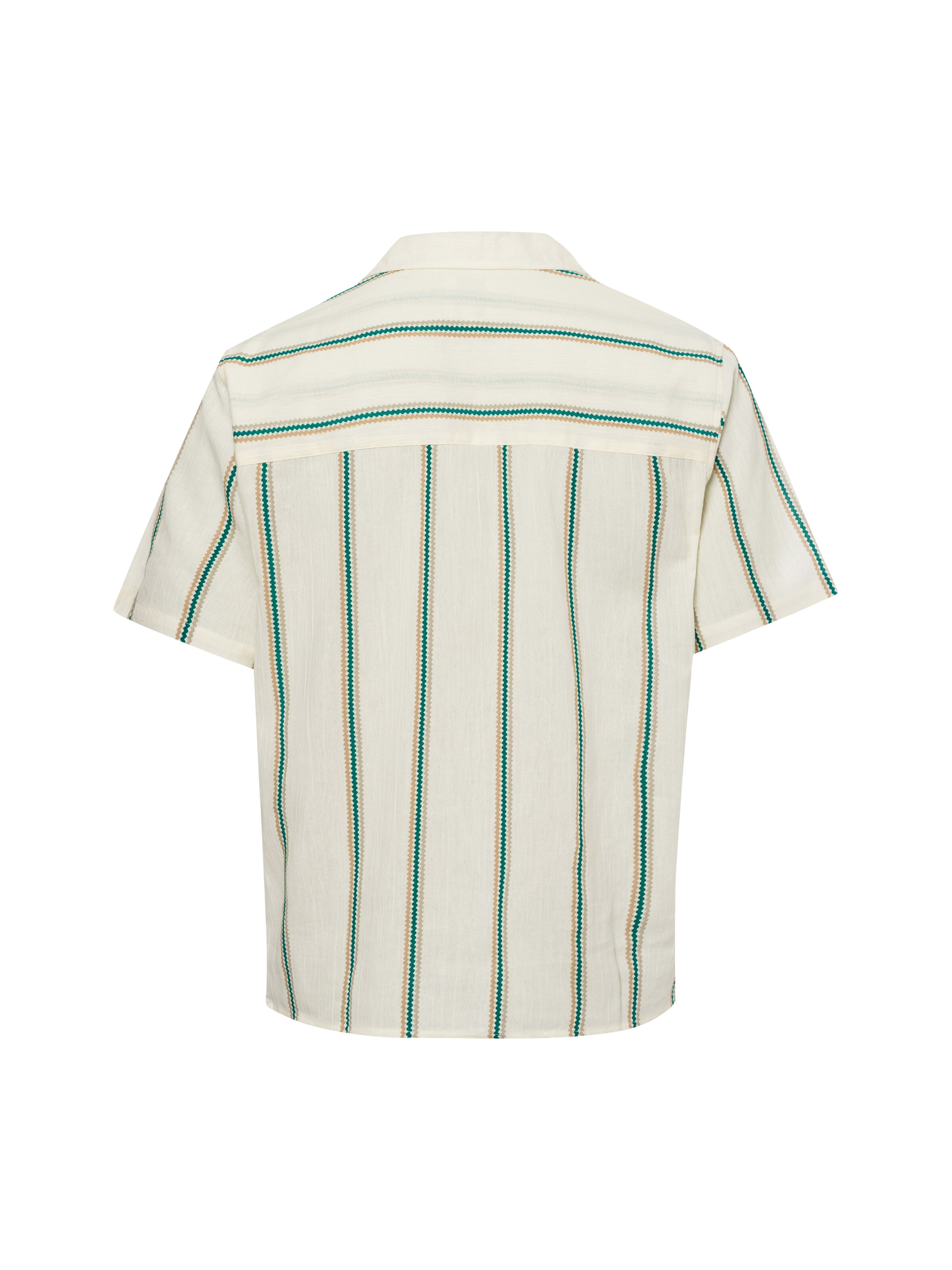 Redefined Rebel Comfort Fit Hemd 'Howie' in Beige