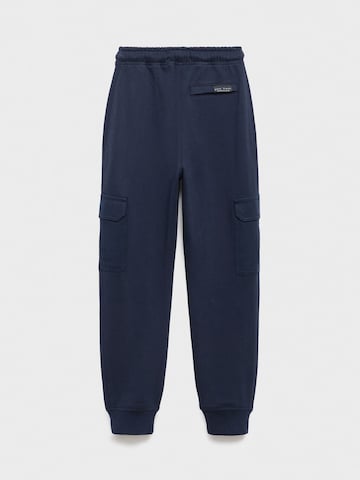 MANGO KIDS Дънки Tapered Leg Панталон в синьо